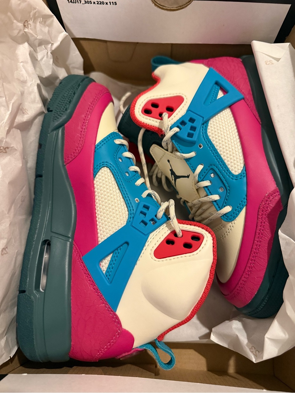 Nike Jordan Winterized Spizike (GS) Coconut Milk/Oxidized Green